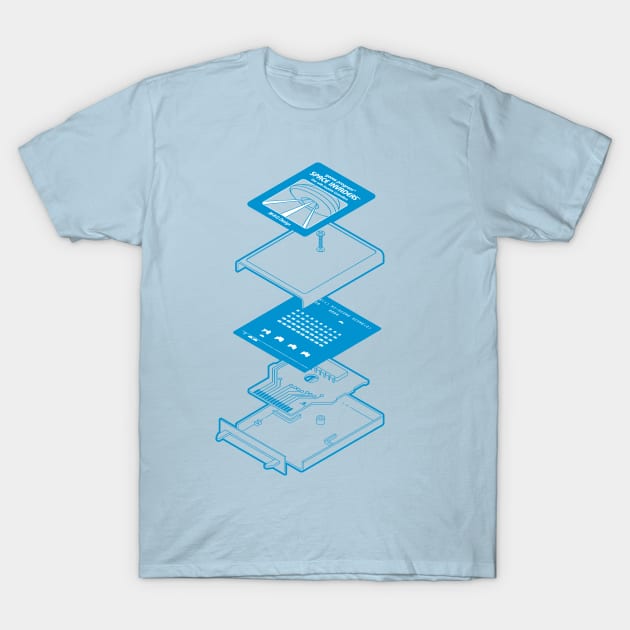 Blueprint Invasion T-Shirt by mannypdesign